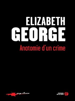cover image of Anatomie d'un crime